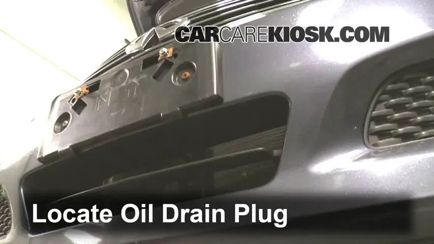 2009 Infiniti G37 X 3.7L V6 Sedan (4 Door) Oil Change Oil and Oil Filter